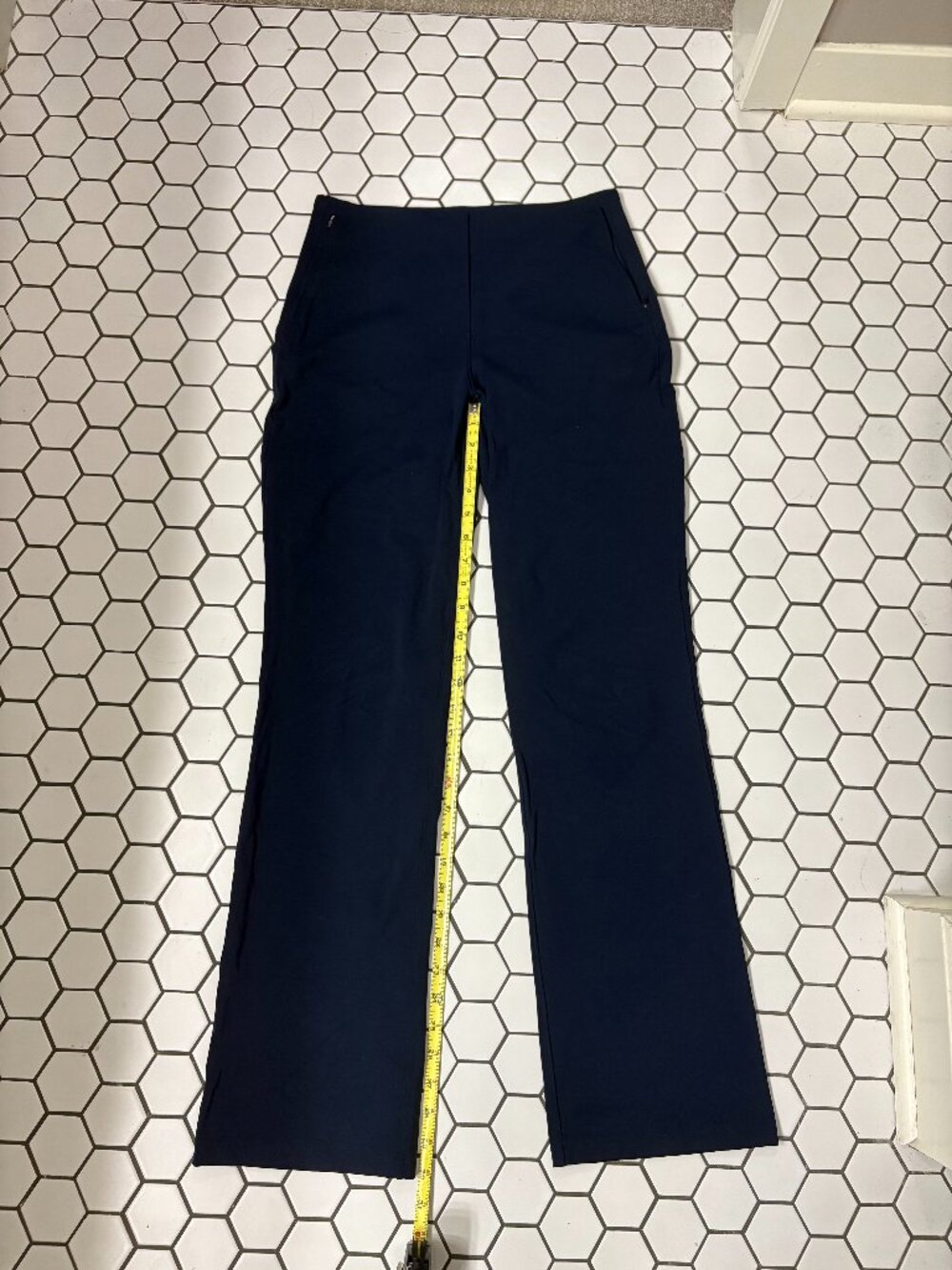 Lululemon Smooth Fit Pull On High Rise Pant True Navy Womens Size 6